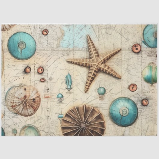 みすぼらしいシック航海のシリーズデザイン6 薄葉紙 (正面)