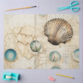 みすぼらしいシック航海のシリーズデザイン9 薄葉紙 (クラフト)