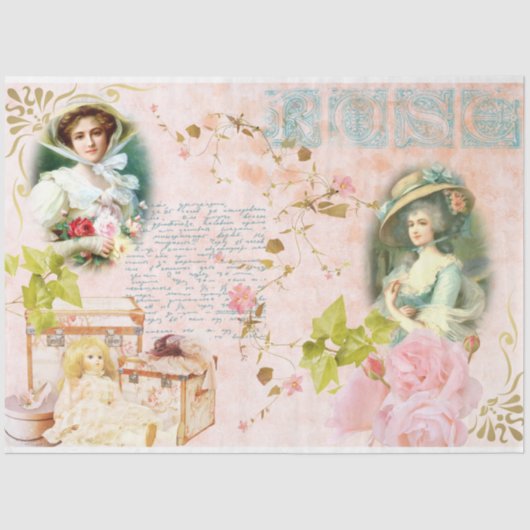 みすぼらしいシック・シリーズデザイン19 薄葉紙 (正面)