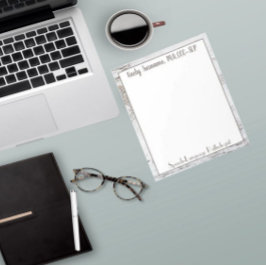 みすぼらしいシック!トレンディーSLPメモ帳 ノートパッド