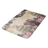 みすぼらしいシック，パタービクトリアンン，ヴィンテージコラージュ，シック バスマット (アングル)