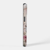 みすぼらしいシック・ピンク iPhone 15ケース (右側面)