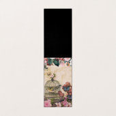 みすぼらしいシック、ヴィンテージコラージュ、鳥、蝶、ヴィック 名刺 (外部フラット)