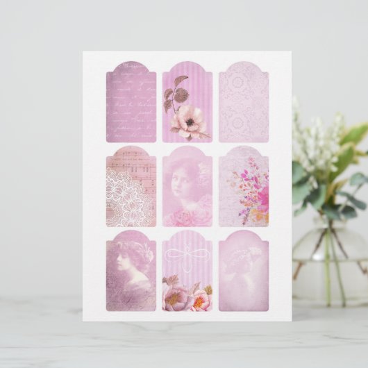 みすぼらしいピンクのジャンクジャーナルの要素 (スタンド正面)