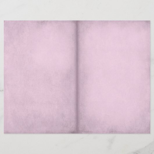 みすぼらしいピンクのフローラパターン（の模様が）あるジャーナル (裏面)