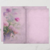 みすぼらしいピンクのフローラ雑誌 (正面/裏面)