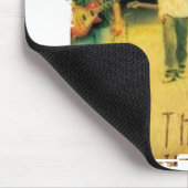 みすぼらしいボーダーマウスパッド マウスパッド (コーナー)