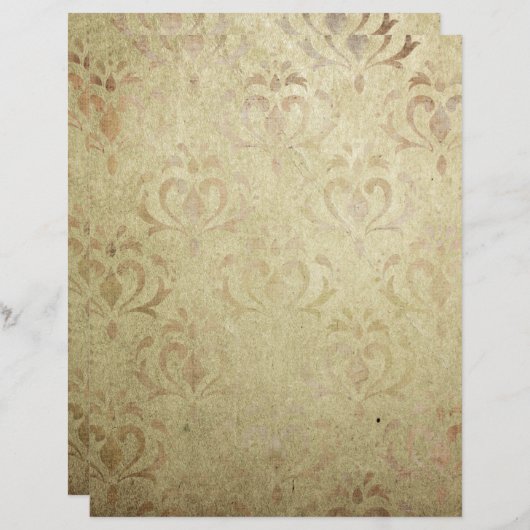 みすぼらしいヴィンテージスクラップブックエフェメラ (正面/裏面)