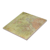 みすぼらしいヴィンテージフローラ タイル (側面)