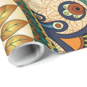 みすぼらしい花の多色 ラッピングペーパー (ロールコーナー)