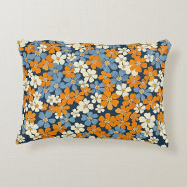 みすぼらしい花模様 アクセントクッション