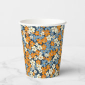 みすぼらしい花模様 紙コップ (裏面)