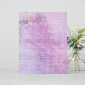 みすぼらしい薄紫フローラスクラップブックエフェメラ (スタンド正面)