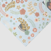 みすぼらしい鳥と枝が青 薄葉紙 (詳細)