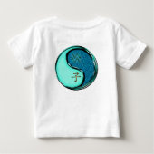 みずがめ座と水のネズミ ベビーTシャツ (裏面)