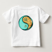 みずがめ座と火のドラゴン ベビーTシャツ (裏面)