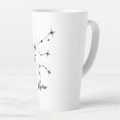 みずがめ座のギフト みずがめ座の占星術 カフェラテマグ (右アングル)