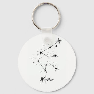 みずがめ座のギフト みずがめ座の占星術 キーホルダー