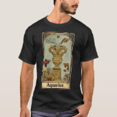 みずがめ座の太陽星座 Tシャツ (正面)