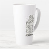 みずがめ座の女性 カフェラテマグ (右アングル)