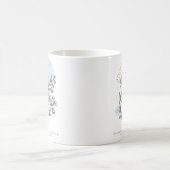 みずがめ座フラワー星座占星術 コーヒーマグカップ (中央)