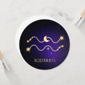 みずがめ座 カード (正面/裏面インサイチュ)