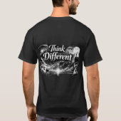 みずがめ座 グラフィックTシャツ Tシャツ (裏面)