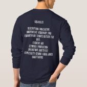 みずがめ座 , 星座, Tシャツ (裏面)