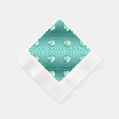 みずがめ座 縁ありカクテルナプキン (角)