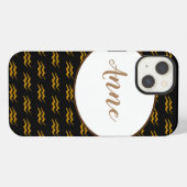 みずがめ座 iPhoneケース (裏面横)