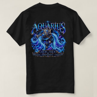 みずがめ座 Tシャツ