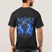 みずがめ座 Tシャツ (裏面)