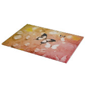 みずのしずくとかささぎ カッティングボード (角)