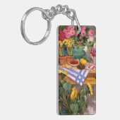 みずみずしい花I キーホルダー (正面左)