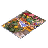 みずみずしい花I ノートブック (左側)