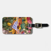 みずみずしい花I ラゲッジタグ (正面横)