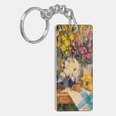 みずみずしい花II キーホルダー (正面左)
