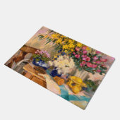 みずみずしい花II ドアマット (アングル)