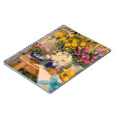 みずみずしい花II ノートブック (左側)