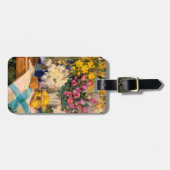 みずみずしい花II ラゲッジタグ (正面横)