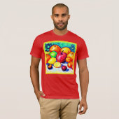 みずみずみずしい果物が食う。買今 Tシャツ (正面フル)
