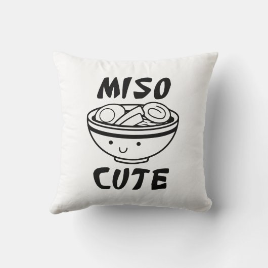 みそ可愛い クッション (裏面)