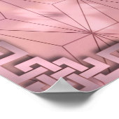 みつり甘露地チビ（小さくかわいく書いた感じ）ポスター ポスター (角)