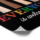 みなさんレインボー1 ポスター (角)