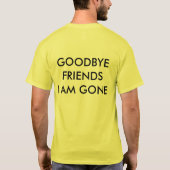 みなさん、こんにちはティー Tシャツ (裏面)