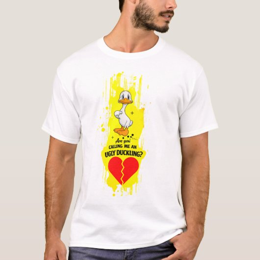 みにくいあひるの子 グラフィックTシャツ Tシャツ (正面)