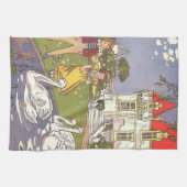 みにくいあひるの子、古典童話（ハウマン版） キッチンタオル (横)