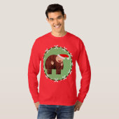みにくいカジモドのクリスマスセーターTシャツ Tシャツ (正面フル)