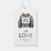 みにくいセーターで楽しい休暇を ギフトタグ (正面)