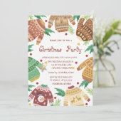 みにくいセーターのクリスマスパーティ 招待状 (スタンド正面)